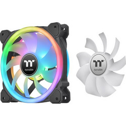 Thermaltake Swafan 12 Case Fan 120mm RGB με Σύνδεση 3-Pin 4-Pin PWM 3τμχ