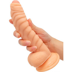 Kinksters Fantastic Beast Light Skin Ρεαλιστικό Dildo με Βεντούζα & Όρχεις 19cm Light