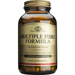Solgar Multiple Fibre Formula Φυτικές Ίνες 120 Κάψουλες