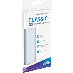 Ultimate Guard Classic Sleeves Resealable Standard Size Transparent (100)