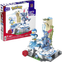 Mega Bloks - Pokemon Piplup and Sneasel's Snow Day HKT20