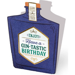 Ευχετήρια κάρτα με φάκελο Legami - Happy Birthday - Gin 16x11.5 εκ