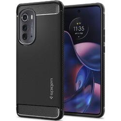 Spigen Rugged Armor Back Cover Matte Black (Motorola Edge 2022)