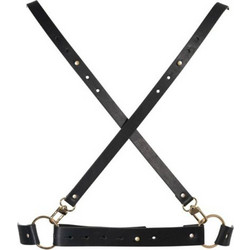 Bijoux Indiscrets Maze X Harness Black