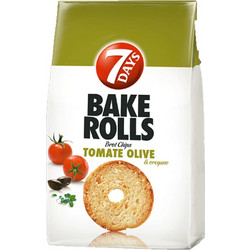 BAKE ROLLS TOMATO OLIVE 80gr