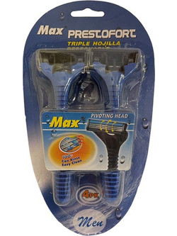 ΞΥΡΑΦΑΚΙΑ 4 ΤΕΜ ΜΕ ΚΙΝΟΥΜΕΝΗ ΚΕΦΑΛΗ MAX LA-6855