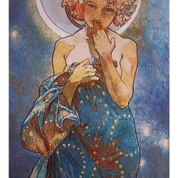 Αφίσα Aquarupella Alphonse Mucha FSC