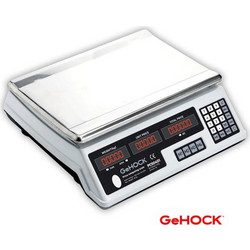 Ψηφιακή Επιτραπέζια Ζυγαριά Έως 40kg Λευκή 60-PCS0401 GeHOCK