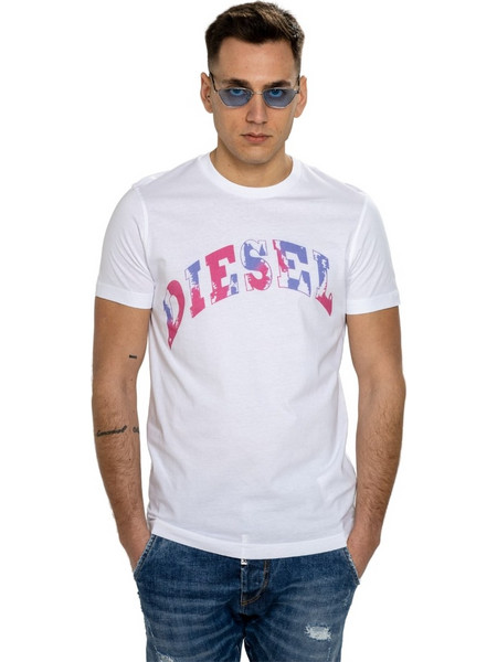 Diesel T-Shirt A10642-0AAXJ-100 - White