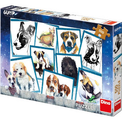 Puzzle Dino Σκυλάκια Φωτογραφίες 500 Κομμάτια