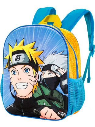 Karactermania Naruto Clan 3D Σχολική Τσάντα Πλάτης Νηπιαγωγείου Μπλε 03730