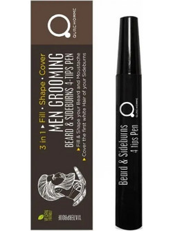 Qure Beard & Sibeburns 4 Tips Pens Black 5gr