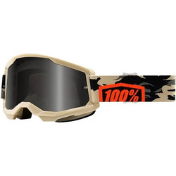 100% STRATA 2 SAND TAN DARK SMOKE LENS