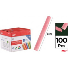 Κιμωλίες MP Χρωματιστές 100 τμχ PA202