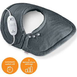 Beurer HK54 Cosy Ηλεκτρική Θερμοφόρα Αυχένα Grey