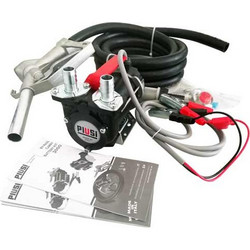 Αντλία πετρελαίου 12volt PIUSI Ιταλίας by-pass με πιστόλι αλουμινίου & σωλήνα πλήρης