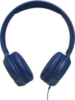 JBL Tune 500 Ενσύρματα Ακουστικά Over Ear Μπλε