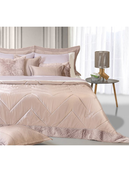 Σετ Πάπλωμα Υπέρδιπλο 240 x 250 cm με 2 Μαξιλαροθήκες New Chevron Amethyst Guy Laroche 1111086221056