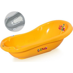Lorelli Dino 84cm Αντιολισθητικό Μπανάκι Μωρού Πορτοκαλί