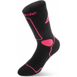 ROLLERBLADE Skate Socks Γυναικείες - Μαύρο/Ροζ 43.06A902