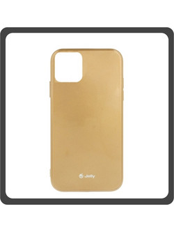 Jelly Θήκη Πλάτης - Back Cover, Silicone Σιλικόνη TPU Gold Χρυσό For iPhone 13 Mini