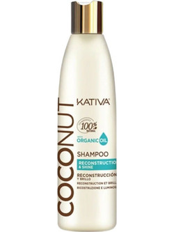 Kativa Coconut Φυτικό Σαμπουάν για Επανόρθωση 250ml