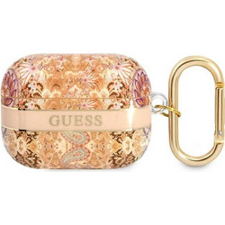 Guess GUAPHHFLD AirPods Pro cover gold / gold Paisley Strap Collection