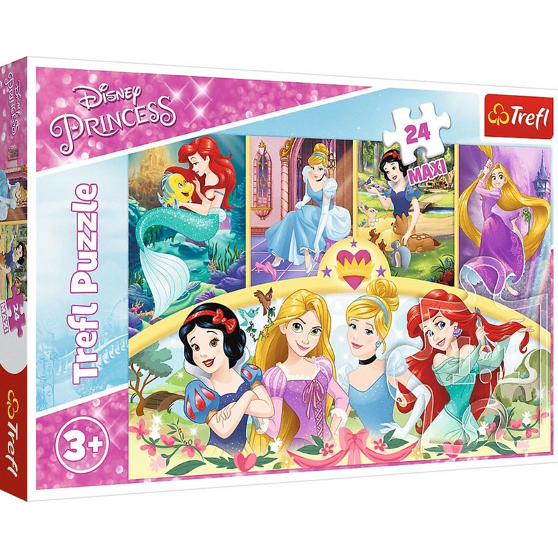 Παιδικό Puzzle Trefl Maxi Disney Princesses Te Magic Of Memories 24 ...