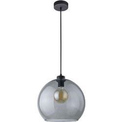 TK Lighting Cubus Graphite Κρεμαστό Φωτιστικό Οροφής E27 Φ30cm 4292