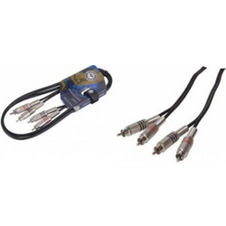 Καλώδιο TOPP PRO SCX02LU03 2XRCA-2XRCA 3M