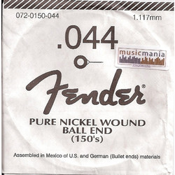Fender Χορδή Ηλεκτρικής Κιθάρας Nickel Plated Steel 44"