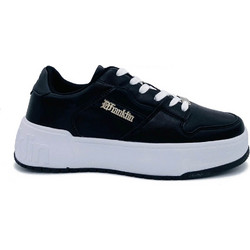 D.Franklin Ανδρικά Sneakers Flatforms Μαύρα MIK32126