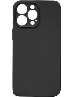 Back Cover Silicone Soft Case Black (iPhone 14 Pro Max)