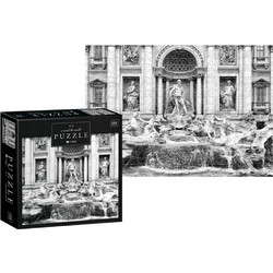 Puzzle interDRUK Black & White Fontana Di Trevi 500 Κομμάτια