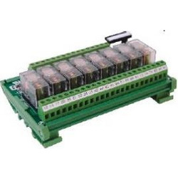 Κλεμορελέ 24V DC 2N/C 5Α 8 ρελέ CABUR R081TLONDI - 212-852420000