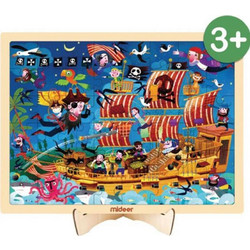 Παιδικό Puzzle Mideer Pirate Boat 48 Κομμάτια
