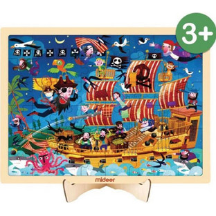Παιδικό Puzzle Mideer Pirate Boat 48 Κομμάτια
