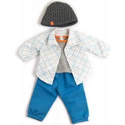 Miniland Σετ Ρούχα για Κούκλα Mild Weather Blue Set