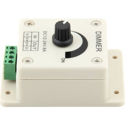 DC 12V 8A LED Strip Dimmer / Adjustable Brightness Controller