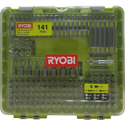 Μύτες Σετ 141 Τεμαχίων RYOBI RAKD141