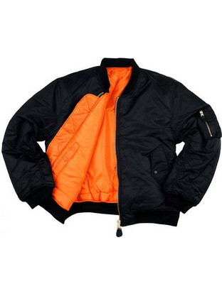 Army Surplus MA-1 Flight Μπουφάν Bomber μαύρο Jacket black
