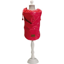 CROCI Αδιάβροχο Σκύλου Raindrop Raincoat - Κόκκινο, XSmall