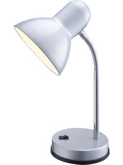 Φωτιστικό Γραφείου Επιτραπέζιο Basic 1xE27 Max40W Μέταλλο Χρώμιο
