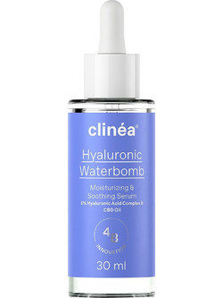 Clinea Hyaluronic Waterbomb Ενυδατικό Serum Προσώπου με Υαλουρονικό 30ml