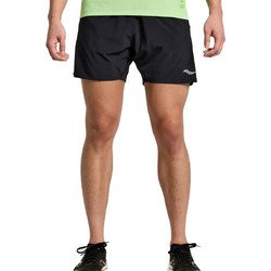 Saucony Outpace 5" Αθλητικό Ανδρικό Σορτς Μαύρο SAM800328-BK