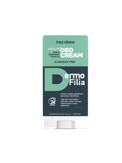 Frezyderm Dermofilia Αποσμητικό σε Κρέμα 24h Χωρίς Αλουμίνιο 40ml