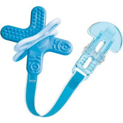 Mam Bite & Relax Mini Phase 2 & Clip Blue 4m+ 1τμχ