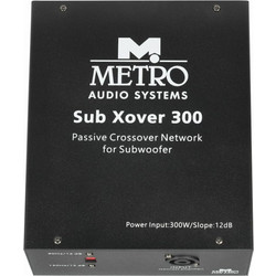 Metro Sub Xover 300 Παθητικό Crossover Για Subwoofer 300Watt Κωδικός: 34392129