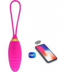 Kinksters Shiloh Egg Δονητής Egg για Ζευγάρια με App Control Fucshia