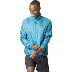 Odlo The Essentials Print Αθλητικό Ανδρικό Μπουφάν Γαλάζιο 313952-21024